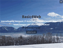 Tablet Screenshot of basic4web.com
